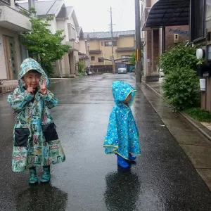 久しぶりの雨のサムネイル