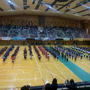 小学生ドッチボールの県大会のサムネイル